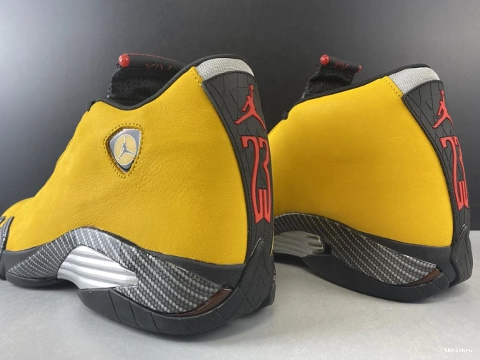 Cheap TBK UNIVERSITY 14 BQ3685-706 GOLD AIR JORDAN RETRO 0804